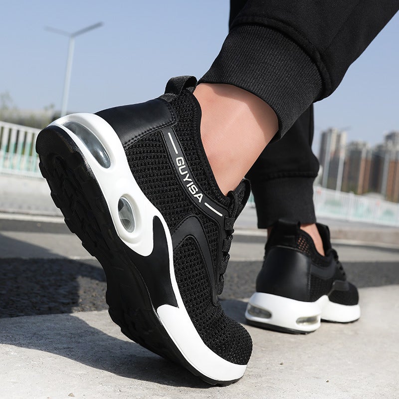 Labor Protection Shoes For Men, Anti-Smash, Anti-Puncture, Summer Wear-Resistant Shoes, Comfortable And Lightweight Work Shoes That Can Be Worn For Long Periods Without Getting Tired - Image 4