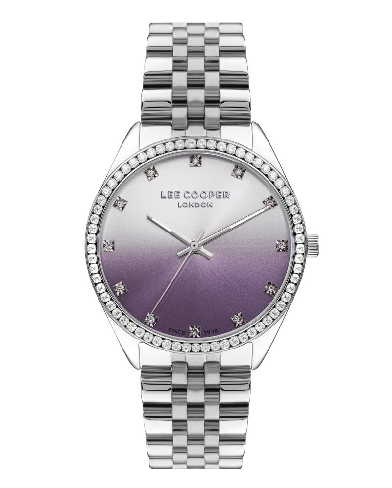 LEE COOPER Women’s Analog Purple MOP Dial Watch – LC07831.380 - Image 1