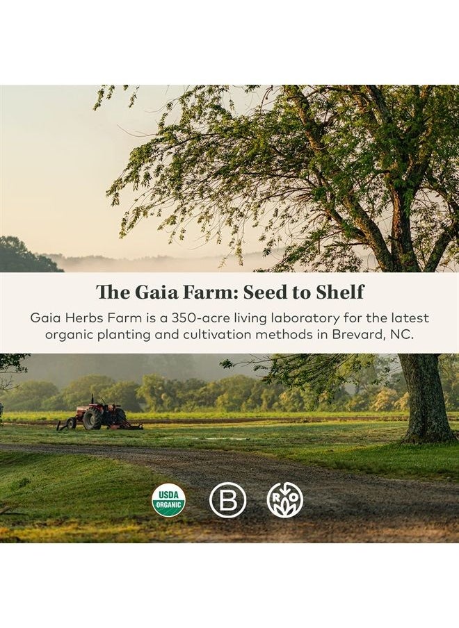 Gaia Herbs - Ashwagandha Root - Made with Organic Ashwagandha Root to Help Support a Healthy Response to Stress, The Immune System, and Restful Sleep - 60 Vegan Liquid Phyto-Capsules (30-Day Supply) - Image 1