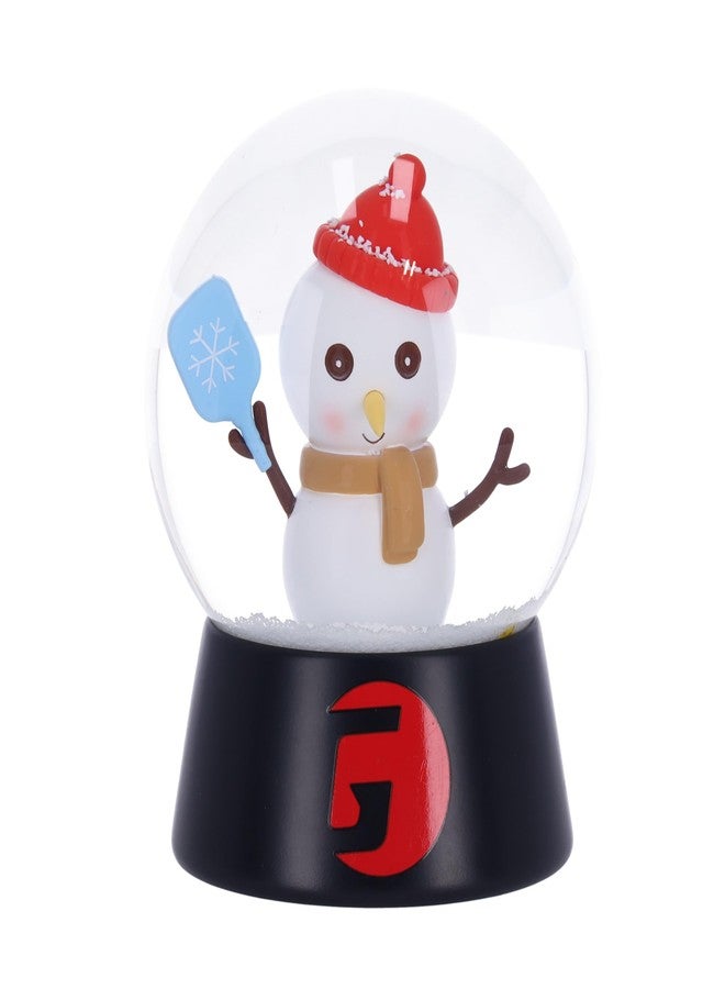 GAMMA Pickleball Snow Globe - Unique Pickleball Gift with Snowman, Perfect for Pickleball Players & Holiday Keepsakes - Image 1