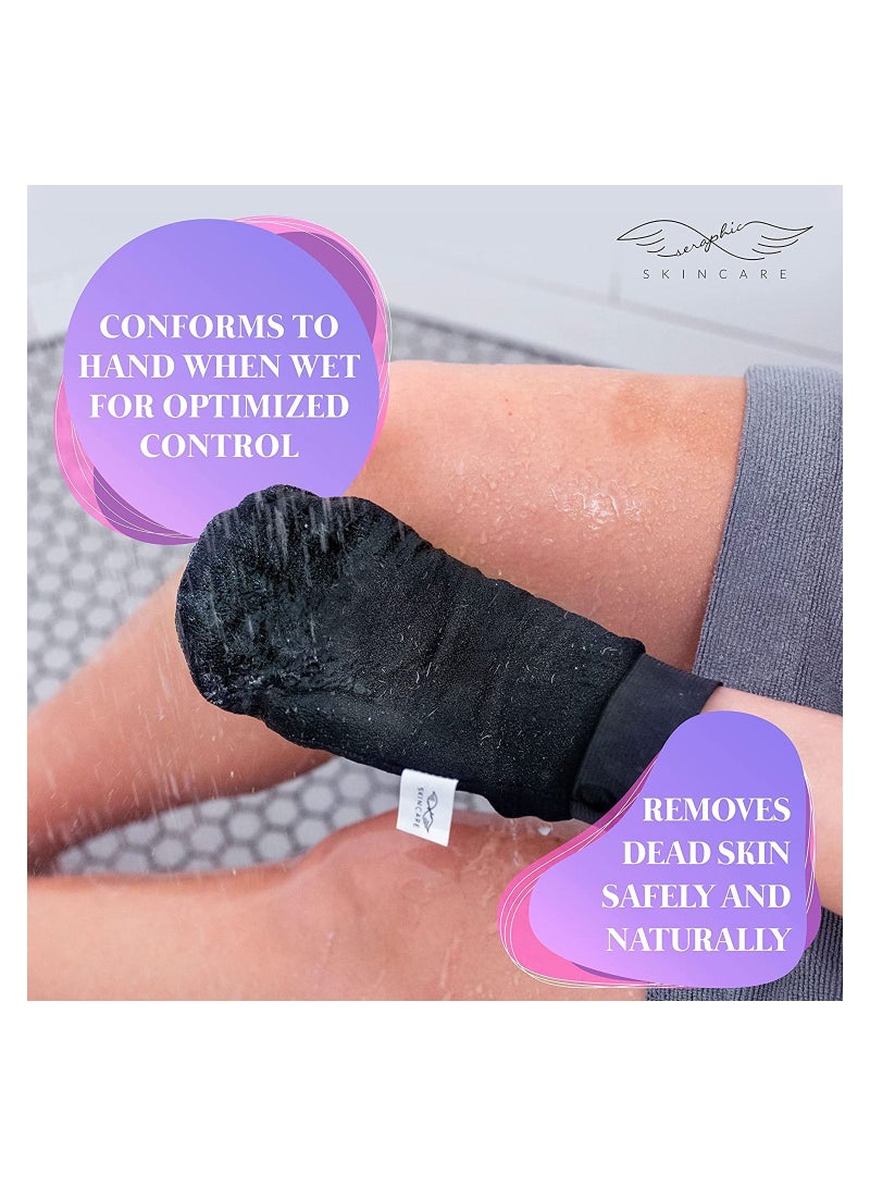 Seraphic Skincare Korean Exfoliating Mitts - Image 2