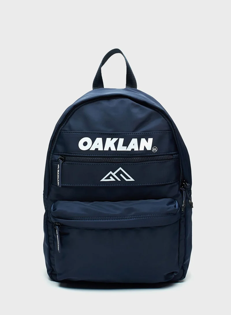 shoexpress Logo Print Backpack