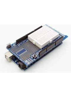 Rakun Robotics Arduino Mega 2560 R3 Proto Shield Kit with Mini Breadboard