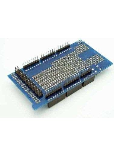 Rakun Robotik - Rakun Robotics Arduino Mega 2560 R3 Proto Shield Kit with Mini Breadboard - Image 1