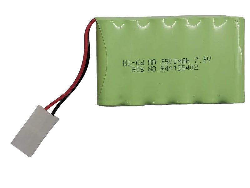 KP Original Battery KP Original 7.2V AA 3500 mAh بطارية ني-كاد بوليمر قابلة لإعادة الشحن للهواتف اللاسلكية، مشاريع افعلها بنفسك. - Image 1