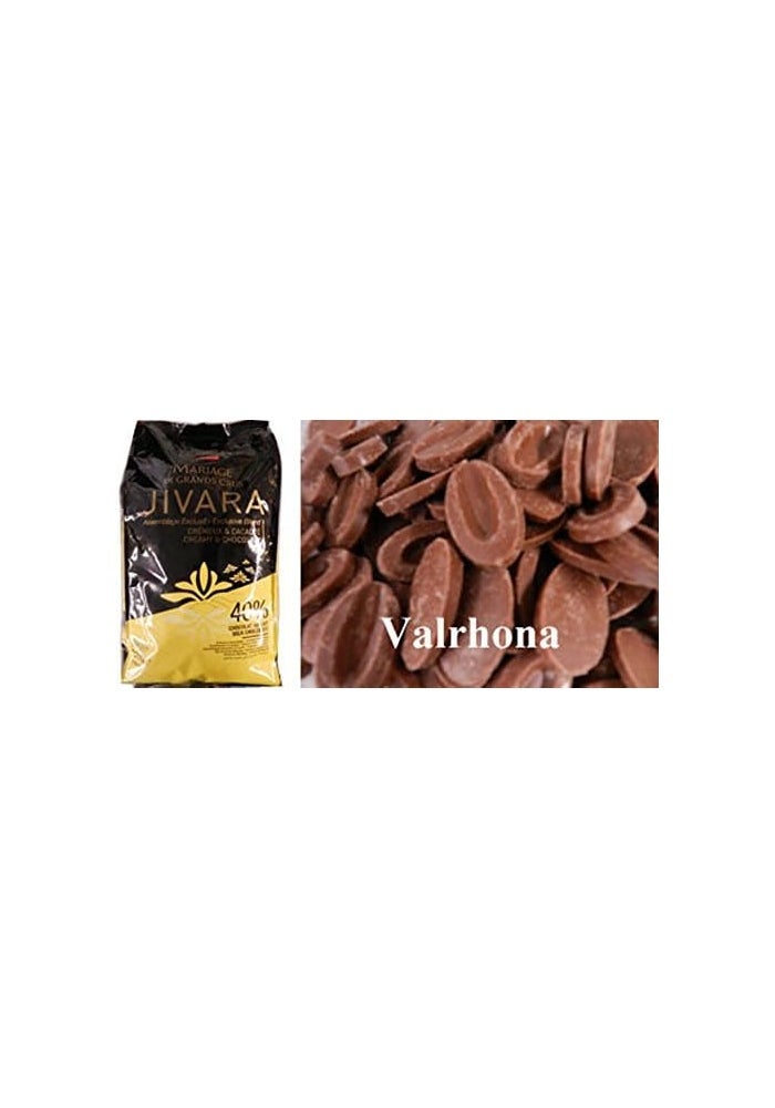 OLIVENATION Valrhona 4658 Jivara 40% Milk Chocolate Callets - 1/2 Pound - Image 3