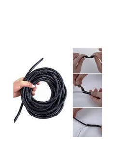 KNP KNP Spiral Cable Wrap 10mm is a versatile and durable solution designed to organize and protect cables and wires.  - Image 3