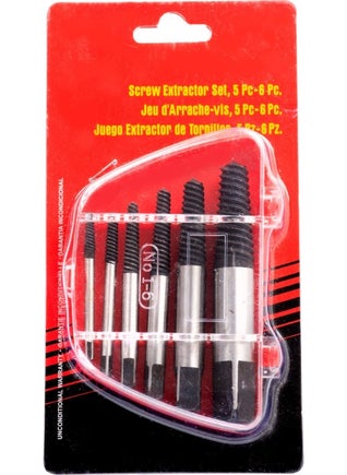 Neler Geldi Neler What's New What's New Reverse Guide Set 6 Pieces - Broken Screw Bolt Removal Tool Reverse Guide Set  - Image 3