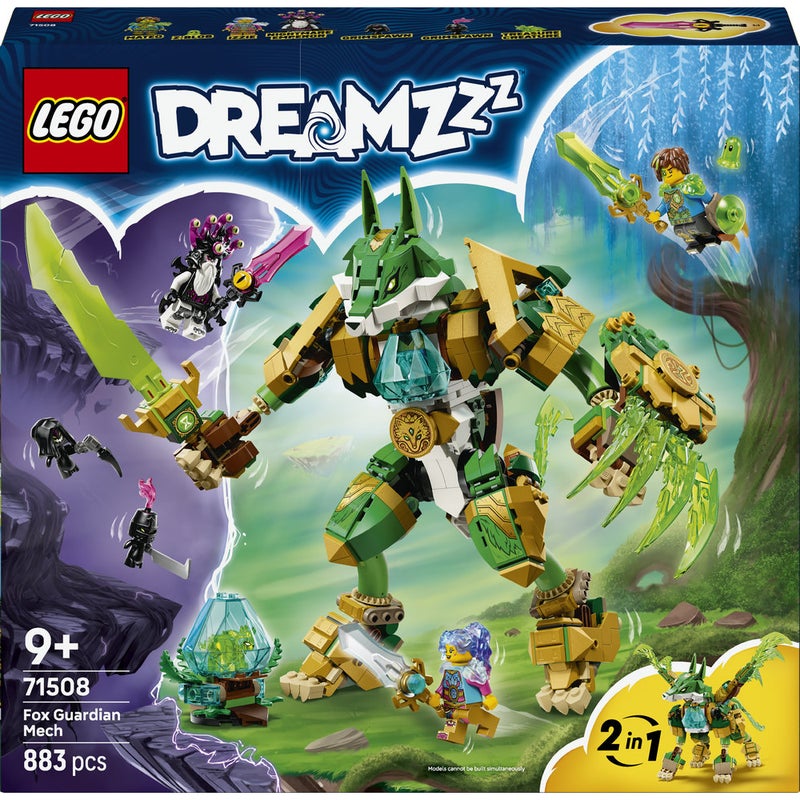 ليغو ‏DREAMZzz‎‏ آلي الحارس الثعلب، لعبة بناء للأطفال بعمر ٩ سنوات وأكثر (٨٨٣ قطعة) 71508 - Image 2