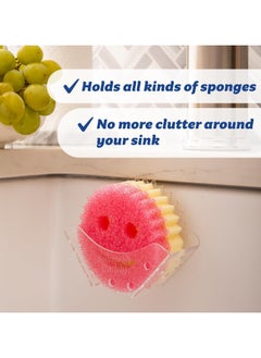 Scrub Daddy Scrub Daddy Sponge Caddy Holder With Suction Cups And Smart Storage  - Image 4