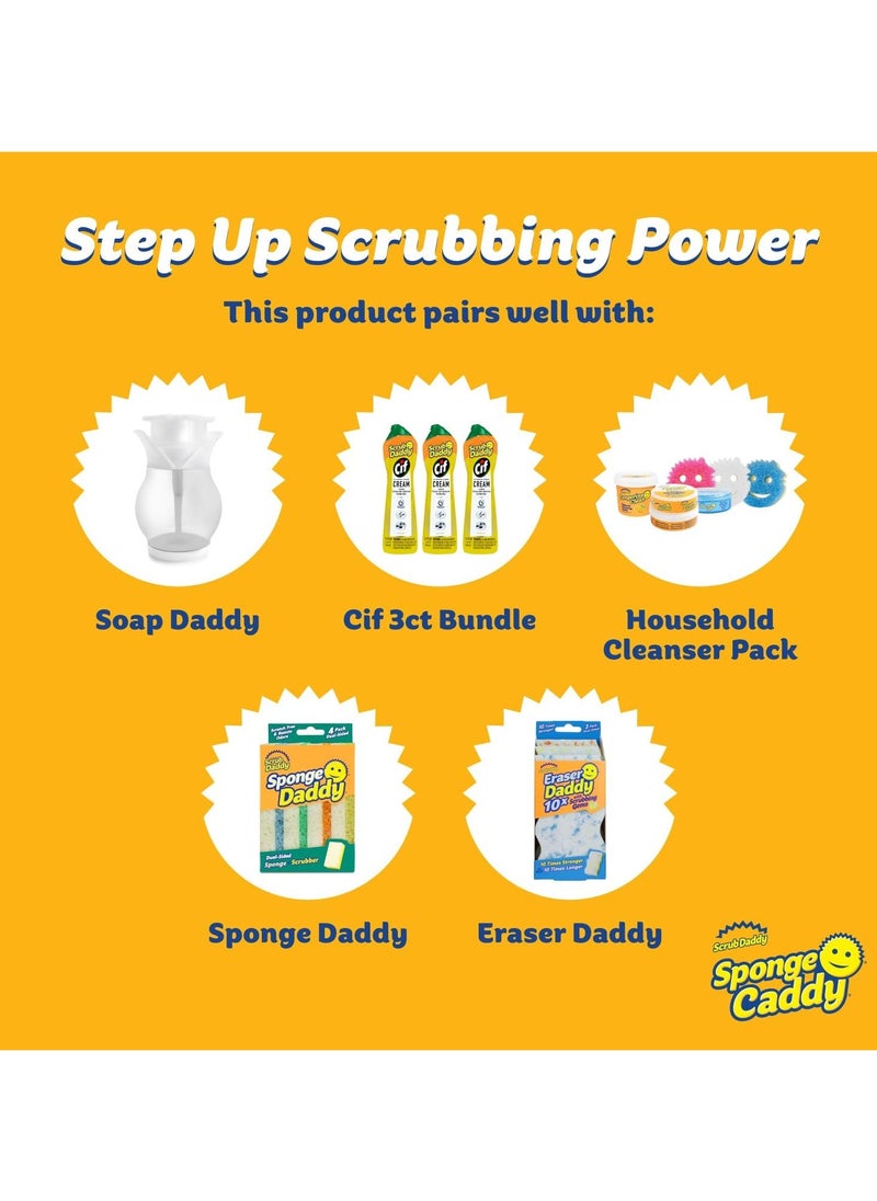 Scrub Daddy - Scrub Daddy Sponge Caddy Holder With Suction Cups And Smart Storage - Image 1