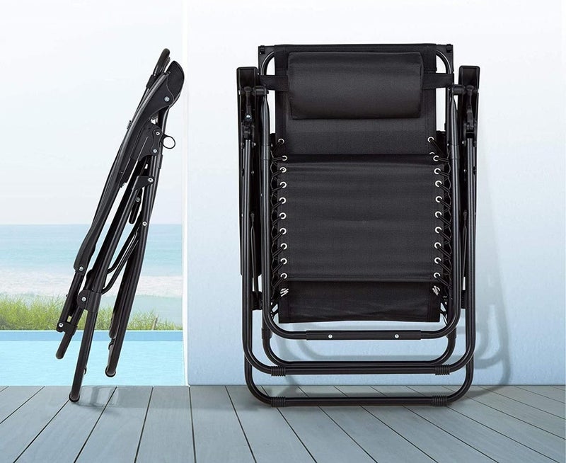 التيس كرسي استرخاء قابل للطي زيرو جرافيتي للرحلات والحدائق | Zero Gravity Chair - Image 3