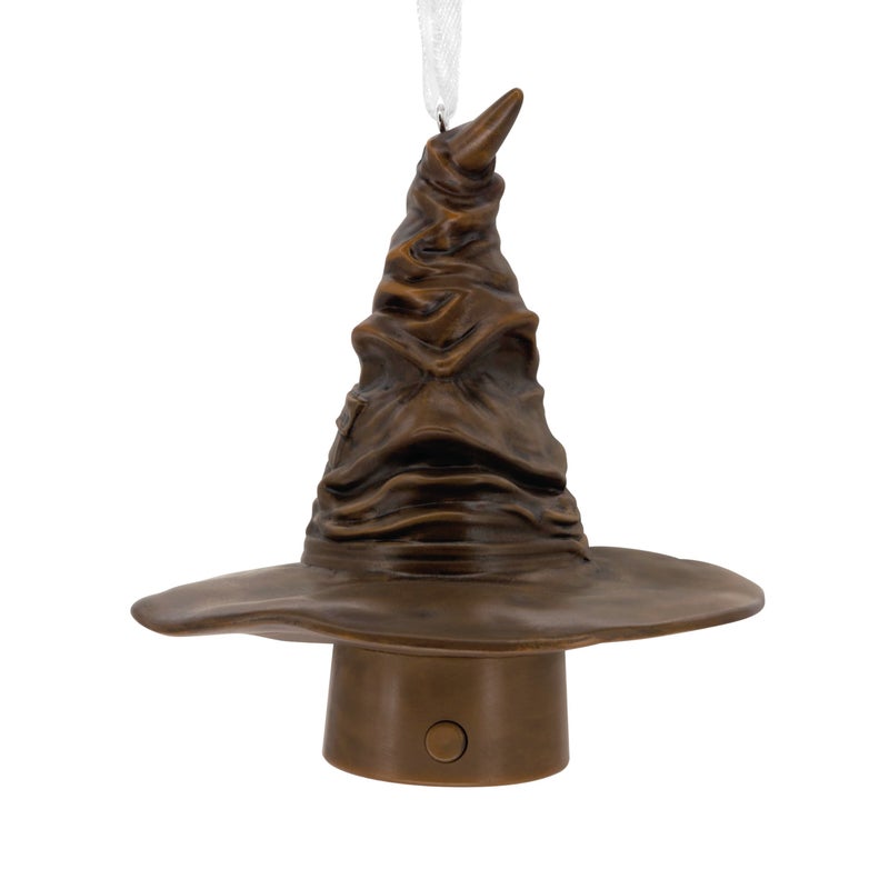 Hallmark Harry Potter Sorting Hat Christmas Ornament with Light - Image 1