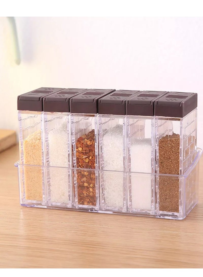 ALGHAFA Spice Box Bag, 6 pieces, khaki color, from Al Ghafa  - Image 4