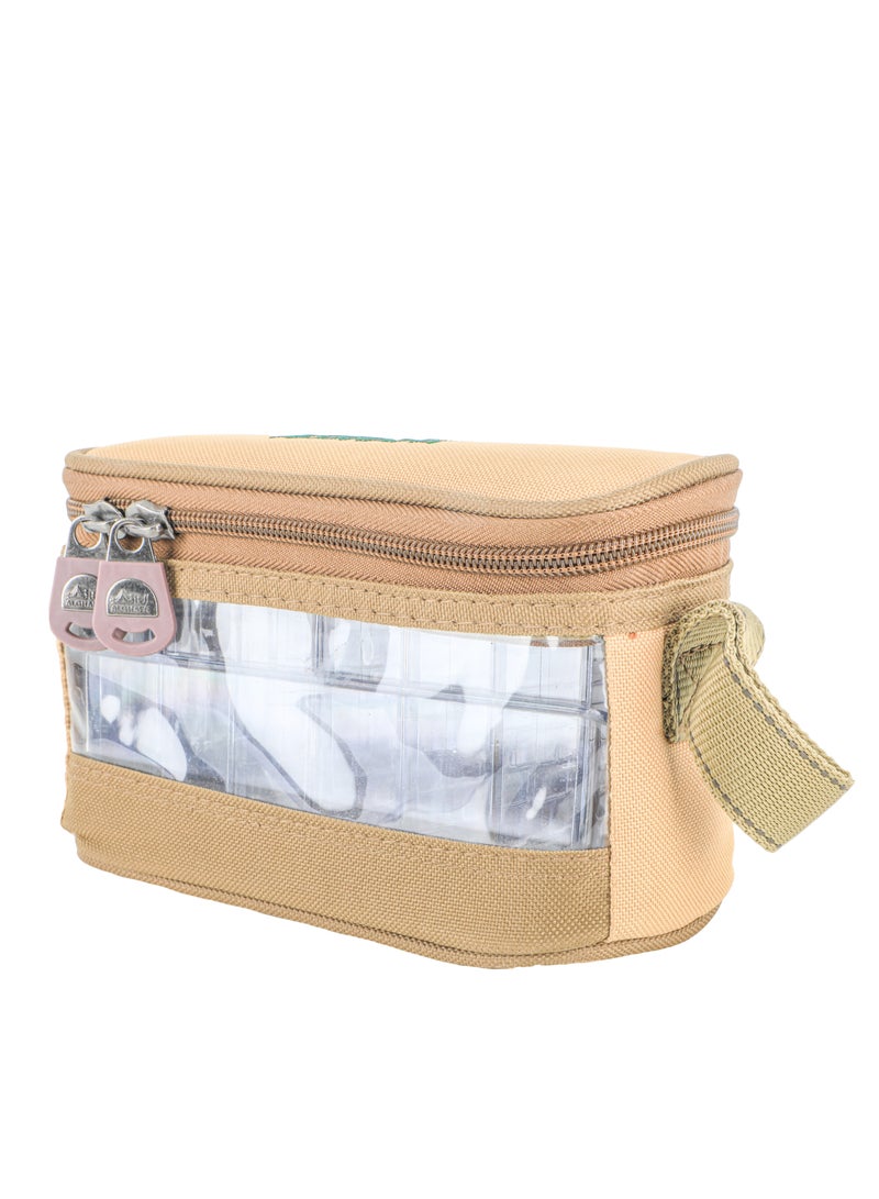 ALGHAFA Spice Box Bag, 6 pieces, khaki color, from Al Ghafa  - Image 2