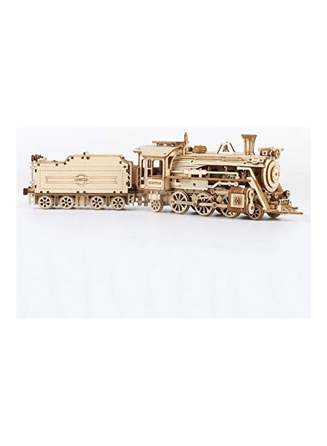 3D Wooden Puzzle-Mechanical Car Model-Self Building Vehicle Kit 12inch - Image 1