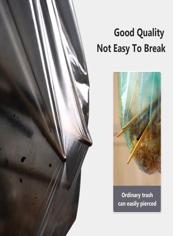 JOYBOS 4 Gallon Drawstring Garbage Bags Wastebasket Bin Liners - kitchen Compostable Bags 75 Count Plastic Trash Bags Unscented Small Bag for Bathroom, Living, Bedroom - Image 3