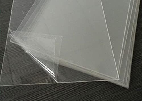 Generic Acrylic Sheets 3mm Transparent 6x6 Pack of 4 High Gloss Clear Acrylic Panels for Glass Painting Crafts and DIY Projects - Image 4