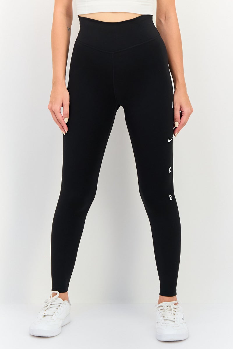 Nike Women Sportswear Fit Pull On Training 7/8 Leg Leggings, Black - Image 1
