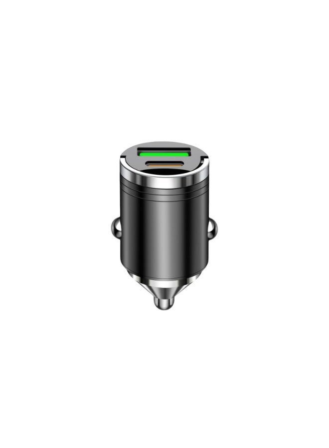 100W Invisible Car-mounted Mobile Phone Charger with 6A Super Fast Charging, featuring a hidden design and a pull ring.  - Image 2