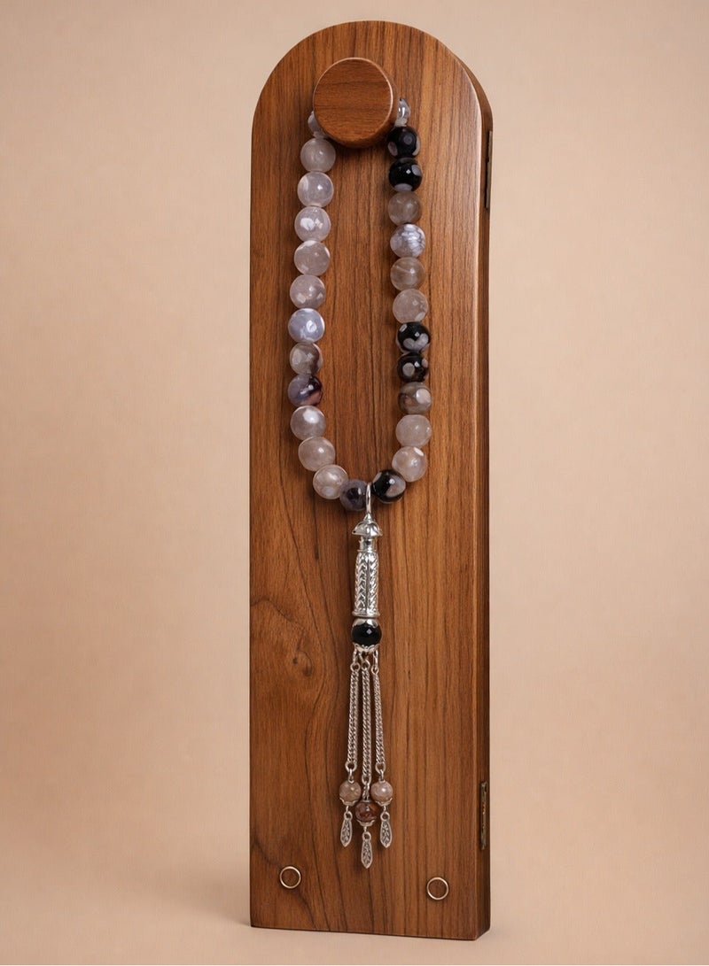 عام 33 حبات مسبحة زجاجية / تسبيح / 10 ملم - Image 1