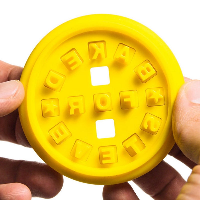 Suck UK Custom Cookie Stamp - Personalised Cookie Stamp - Custom Letters Numbers Symbols - Biscuit Press - Customisable Biscuit Stamps - Fondant Letter Cutter - Letter Stencil - Cake Decorating Tools - Image 5