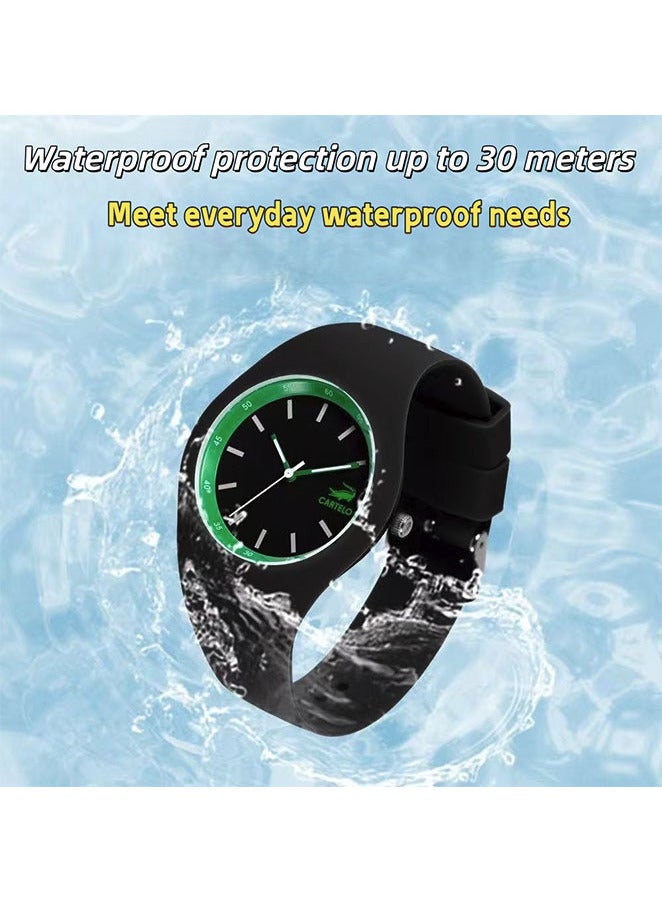 CARTELO Youth Student Fashion Waterproof Quartz Watch CYT21-02 - Black - Image 2