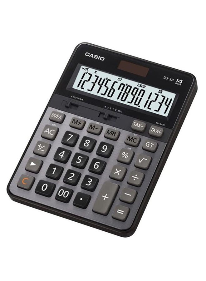 CASIO DS-3 14-Digit Basic Calculator Black - Image 2