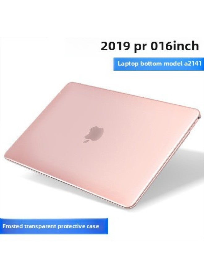 Applicable To For Apple Laptop Macbook Air Computer Pro15 Transparent Frosted 13-inch Set 12 Accessories Protective Shell-Color:Frosted Micro Transparent 【Pro16 Inch】 Send Keyboard Film + Dust Plug + Shell Removal Artifact-Applicable Model:MacBook ProMacBook Air