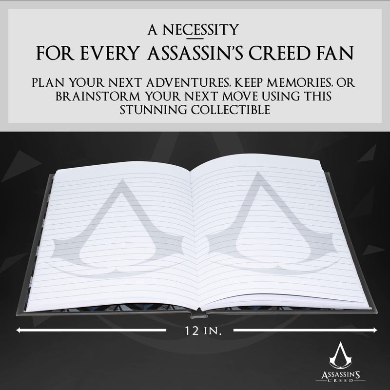 Paladone Assassin's Creed Notebook- Lined Hardcover- 200 Pages - Image 3