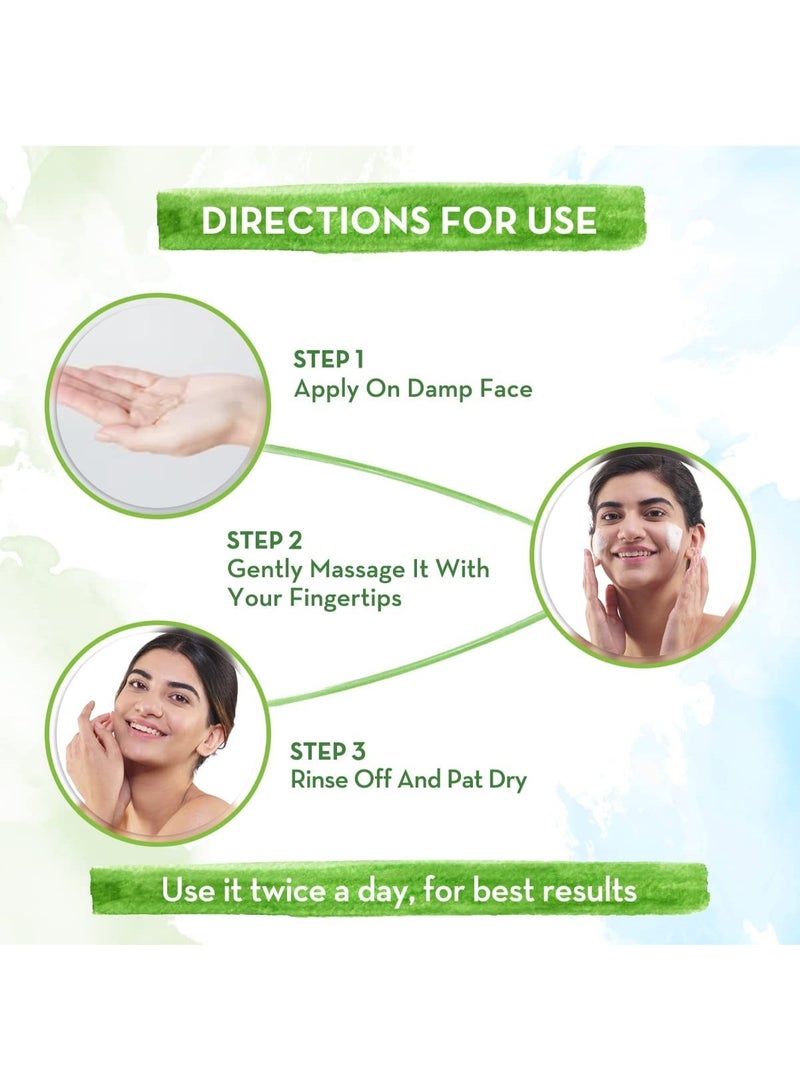 Mamaearth Rice Face Wash With Rice Water & Niacinamide for Glass Skin | For Hydrated & Even skin Tone | Korean skin Care | All skin Types | For Men & Women | 100 ml - Image 5