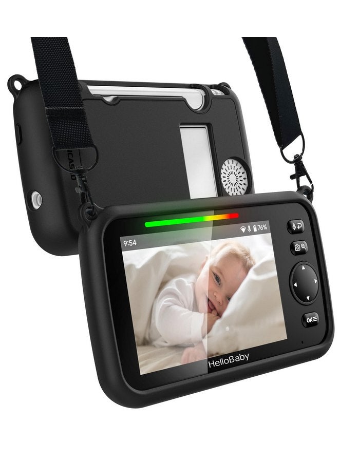 إنكاسد حافظة واقية لجهاز مراقبة الأطفال HelloBaby مقاس 5 بوصات - تتضمن حزام حمل ومغناطيسات مدمجة (تناسب جهاز مراقبة HB6550 المحدث، شاشة مقاس 5 بوصات) - Image 1