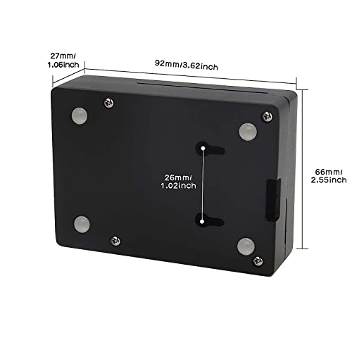 REES52 Raspberry Pi 3 B+ Aluminum Case with Housing Heat Dissipation, Metal Case/Enclosure with Heatsink Pillar for Raspberry Pi 3 Model B Plus / 3B - Image 3