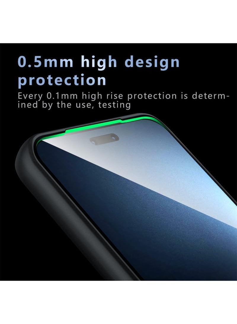 اووكاي جراب متوافق مع Honor Magic 7 Pro، متوافق مع MagSafe، متوافق مع Honor Magic 7 Pro 5G جراب مدمج مضاد للصدمات للهاتف الخلوي (أسود) - Image 4