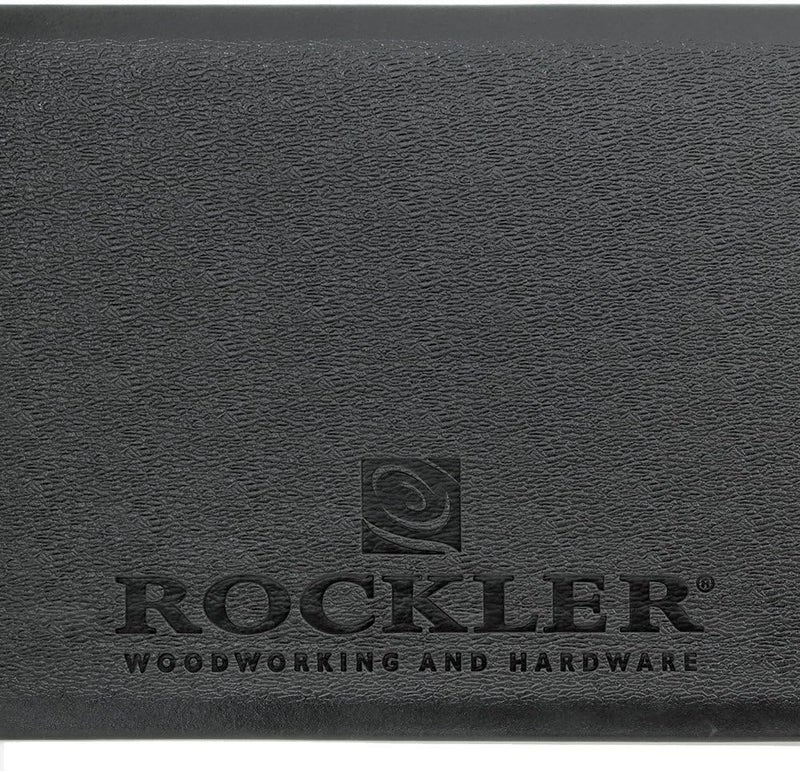 ROCKLER ⅜” Thick Anti Fatigue Mats for Workshop w/ Beveled Anti-Trip Edges - Soft Vinyl Foam Mat for Workbench & Stationary Tools - Roll Out Mat w/ Pebble Grain Surface Finish - Unique Work Area Floor Mats - Image 4