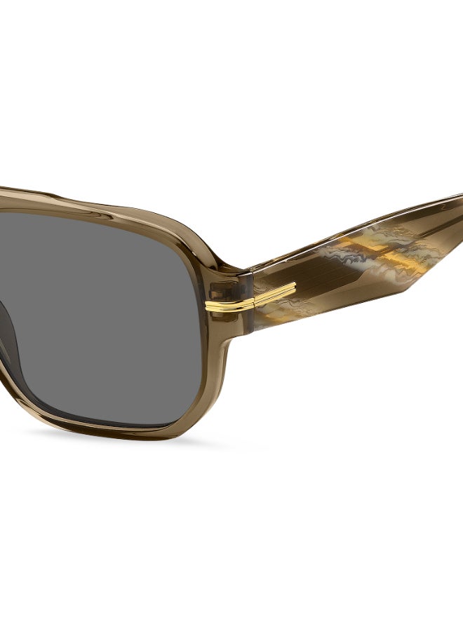 HUGO BOSS إطارات نظارات شمسية هوغو بوس مستطيلة - Image 4