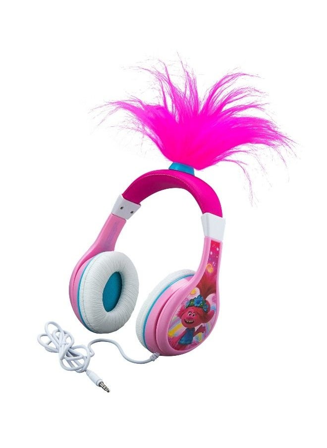 iHome Trolls World Tour Poppy Wired Headphones  - Image 1