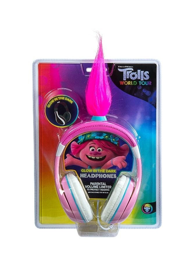 iHome Trolls World Tour Poppy Wired Headphones  - Image 3