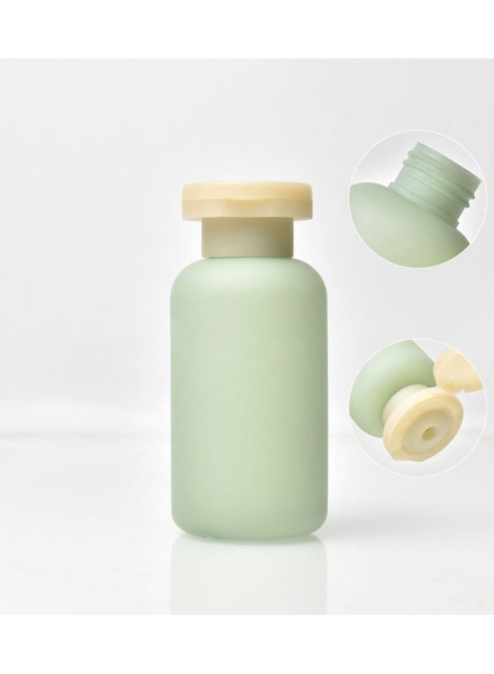 Hanayo 4 Pcs Travel Bottle Set 100ml Leak Proof Travel Container Set  Squeezable Travel Shampoo Bottles Refillable Portable Toiletry Cosmetic Container - Image 3