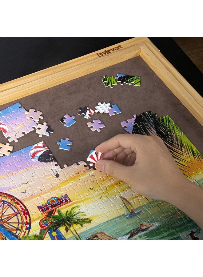 Lavievert لأفيفرت لغز 1000 قطعة للبالغين والأطفال - شاطئ، عطلة سعيدة - Image 1