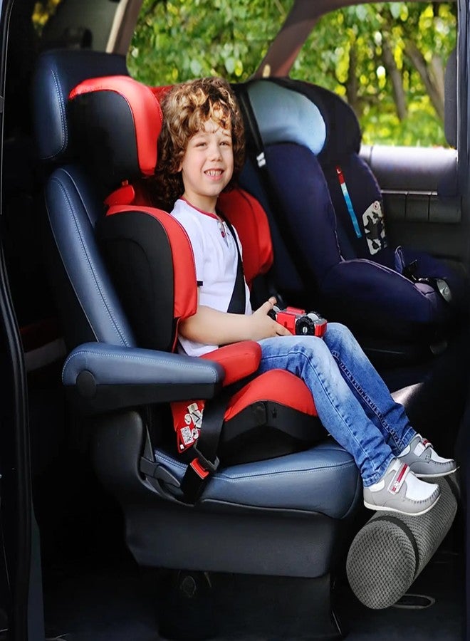 Swanoo Car Seat Foot Rest for Kids | Car Seat Accessories | Leg Rest for Car Seat Kids | Car Foot Rest with Extra Long Straps Adjusts to Any Carseat Or Toodlers Booster Seat Black by SWANOO - Image 5