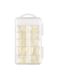 TWIREY New Artificial Nails Set With Glue Acrylic Face Nails Set Of 100 Pcs And Artificial Nail Glue 3Gm Artificial Nails Reusable  - Image 3