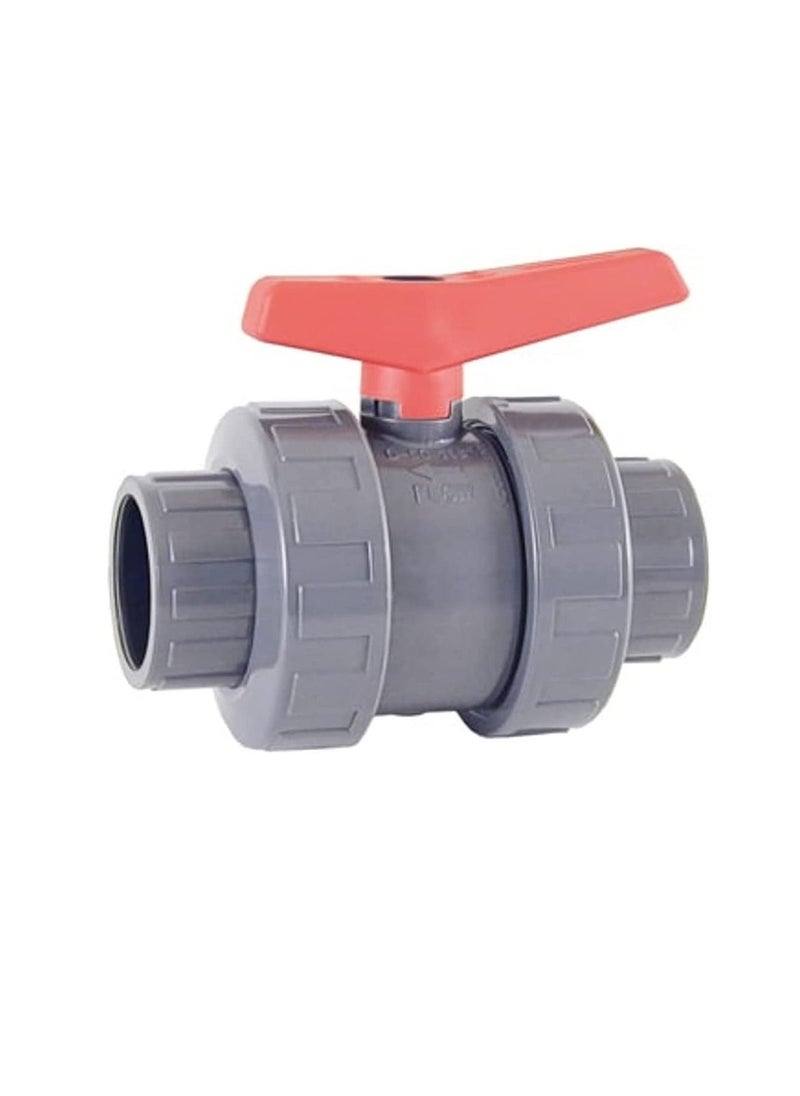 PVC Cepex PVC Heavy Duty Water Supply Pipe Fittings for Swimming Pool, Agriculture, Irrigation & Commercial Plumbing Use (3/4 Inch, Union Ball Valve (Anti Block))  - Image 3