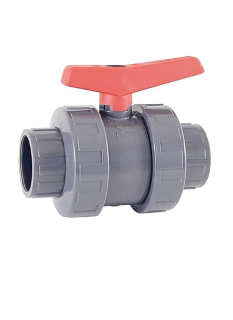 PVC Cepex PVC Heavy Duty Water Supply Pipe Fittings for Swimming Pool, Agriculture, Irrigation & Commercial Plumbing Use (3/4 Inch, Union Ball Valve (Anti Block))  - Image 2