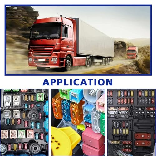 Gebildet 10Pcs Blade Fuses Maxi APX Replacement Fuses 70A for Cars Trucks RVs Boats Automotives Vehicle Campers SUV - Image 5