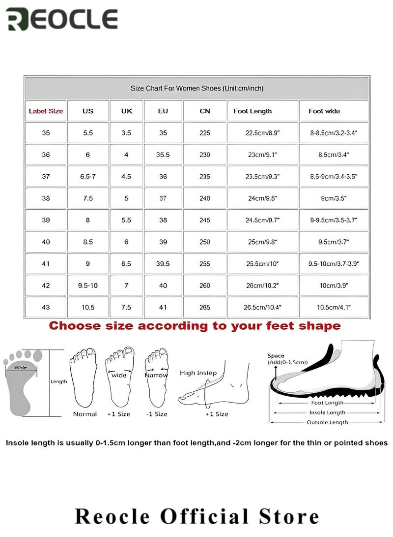 REOCLE Women's Sandals Wedge Shoes Comfortable Ankle Strap Closed Toe Summer Platform Sandals Casual Outdoor Wedges Fisherman Sandal - Image 4