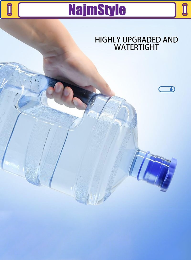 NajmStyle 6Pcs 3 & 5 Gallon Water Jug Cap for 55mm Standard/Screw/Crown Tops Water Bottle,Non-Spill & Leak Free,Reusable Food Grade Silicone Replacement Cap - Image 3