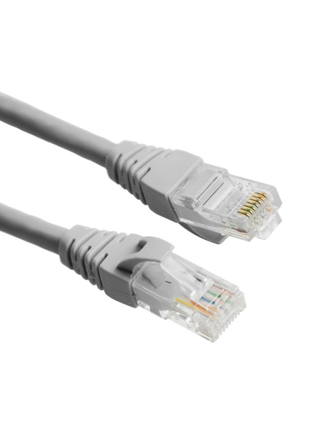 Generic Super Category 5 Network Cable RJ45 Connector Home Engineering Computer Broadband Router 8-core Twisted Pair Finished Network Jumper-Color:Light Ash (oxygen-free Copper)-Line Length:2m  - Image 3