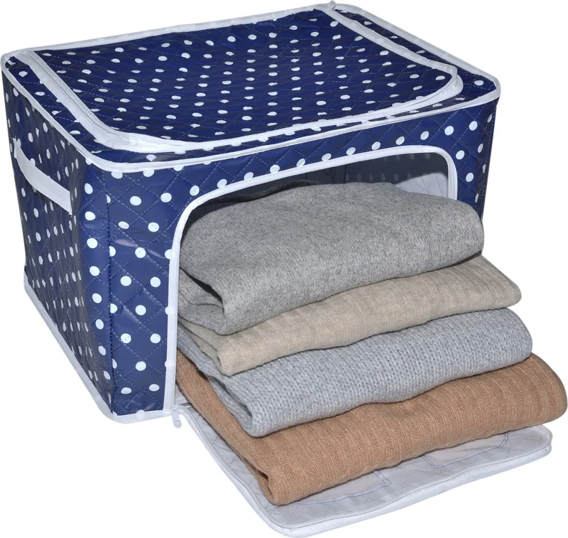Seryat Polka Dot Window Steel Framed Storage Storage Cabinet Organizer Storage Storage Medium 40X50X30CM