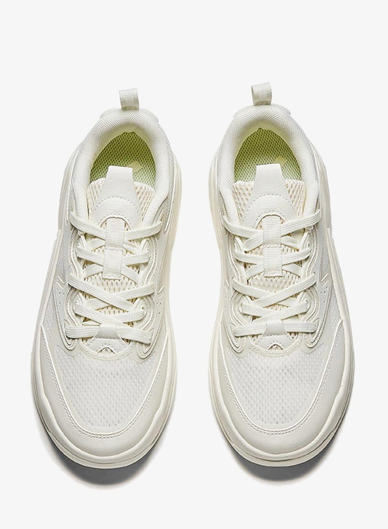 انتا الأحذية الكاجوال الموجة الجديدة البيضاء - Image 4